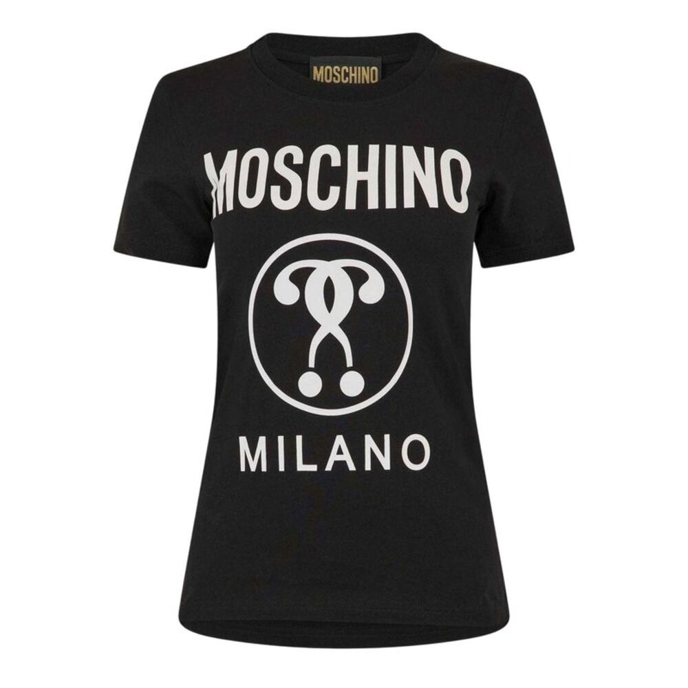 Moschino Womens/Ladies Logo T-Shirt / Black